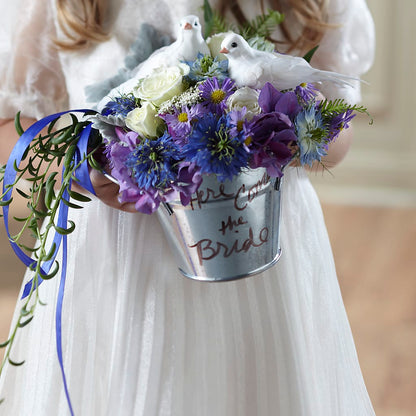 Enchantment Flower Girl Arrangement – FRIEND'S FLOWERS, Los Angeles CA