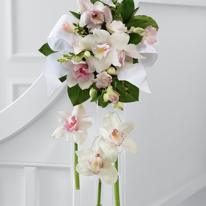 Perfect Entrance Pew Arrangement – FRIEND'S FLOWERS, Los Angeles CA