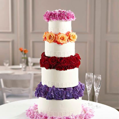 Infinite Love Cake Décor – FRIEND'S FLOWERS, Los Angeles CA