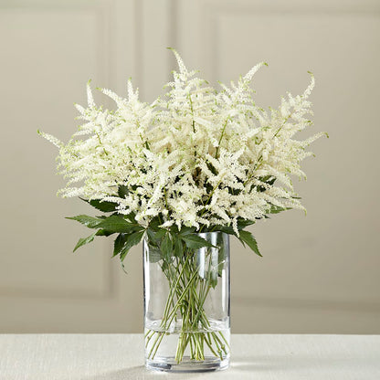 White Astilbe Bouquet – FRIEND'S FLOWERS, Los Angeles CA