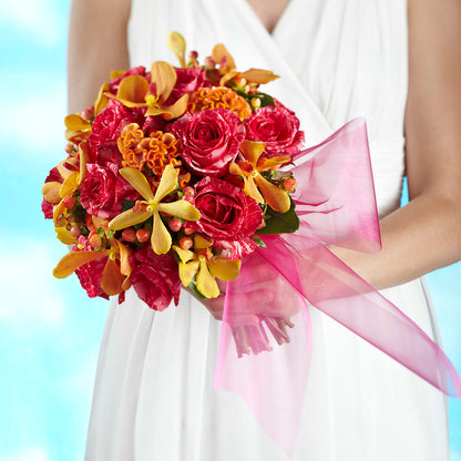 Brilliant Shades of Love Bouquet – FRIEND'S FLOWERS, Los Angeles CA