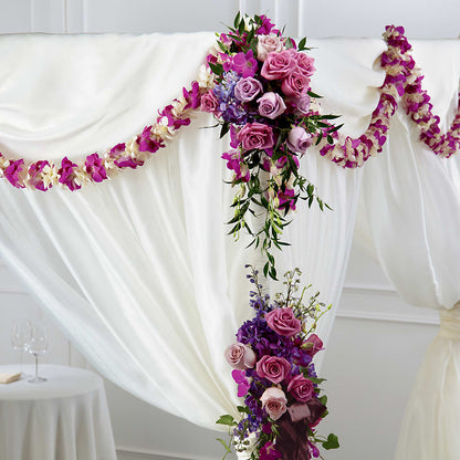 Color & Light Chuppah Decor – FRIEND'S FLOWERS, Los Angeles CA