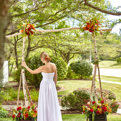 Arbor of Love Archway – FRIEND'S FLOWERS, Los Angeles CA